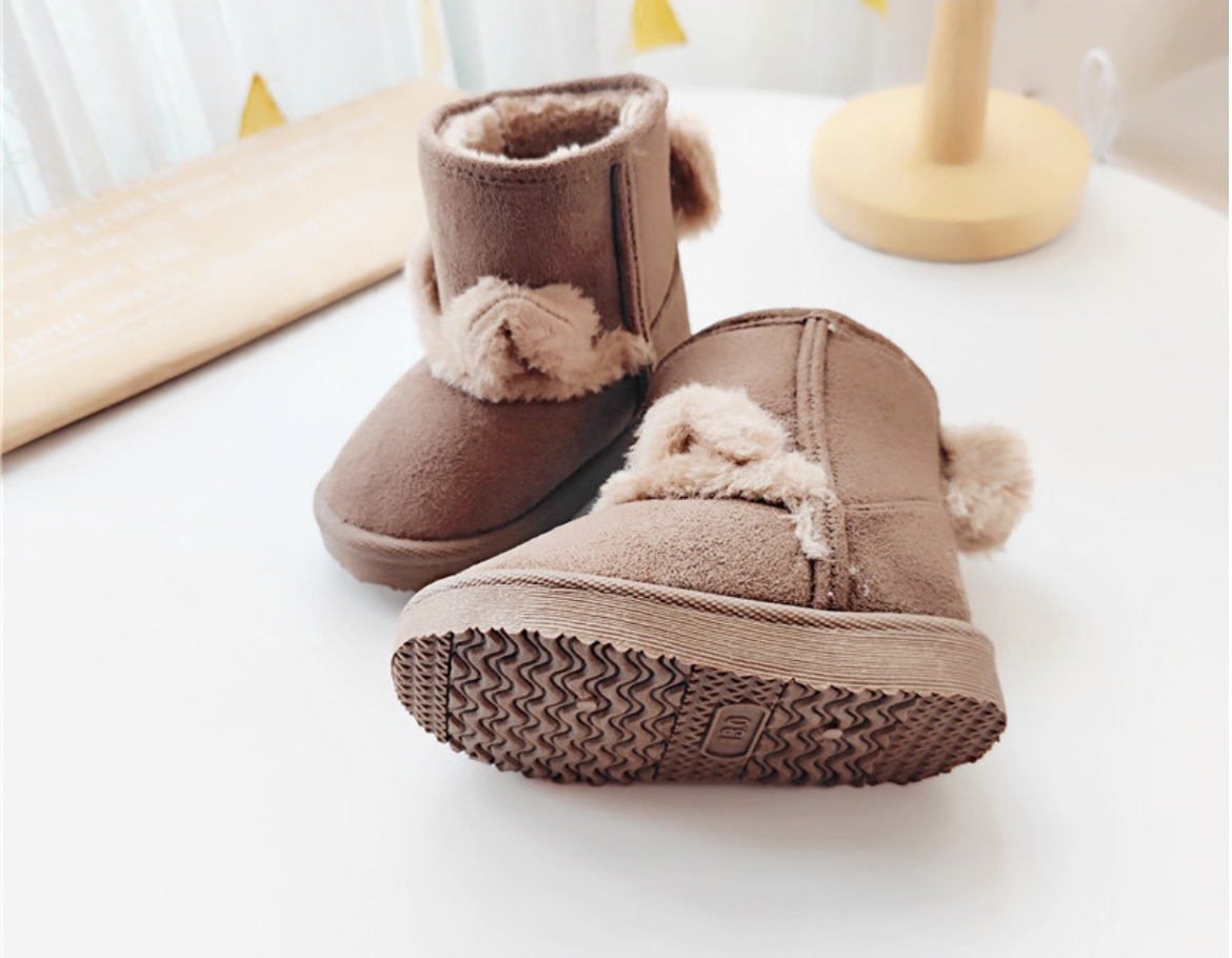 🇯🇵日單立體耳朵兒童雪靴（無鞋盒！）