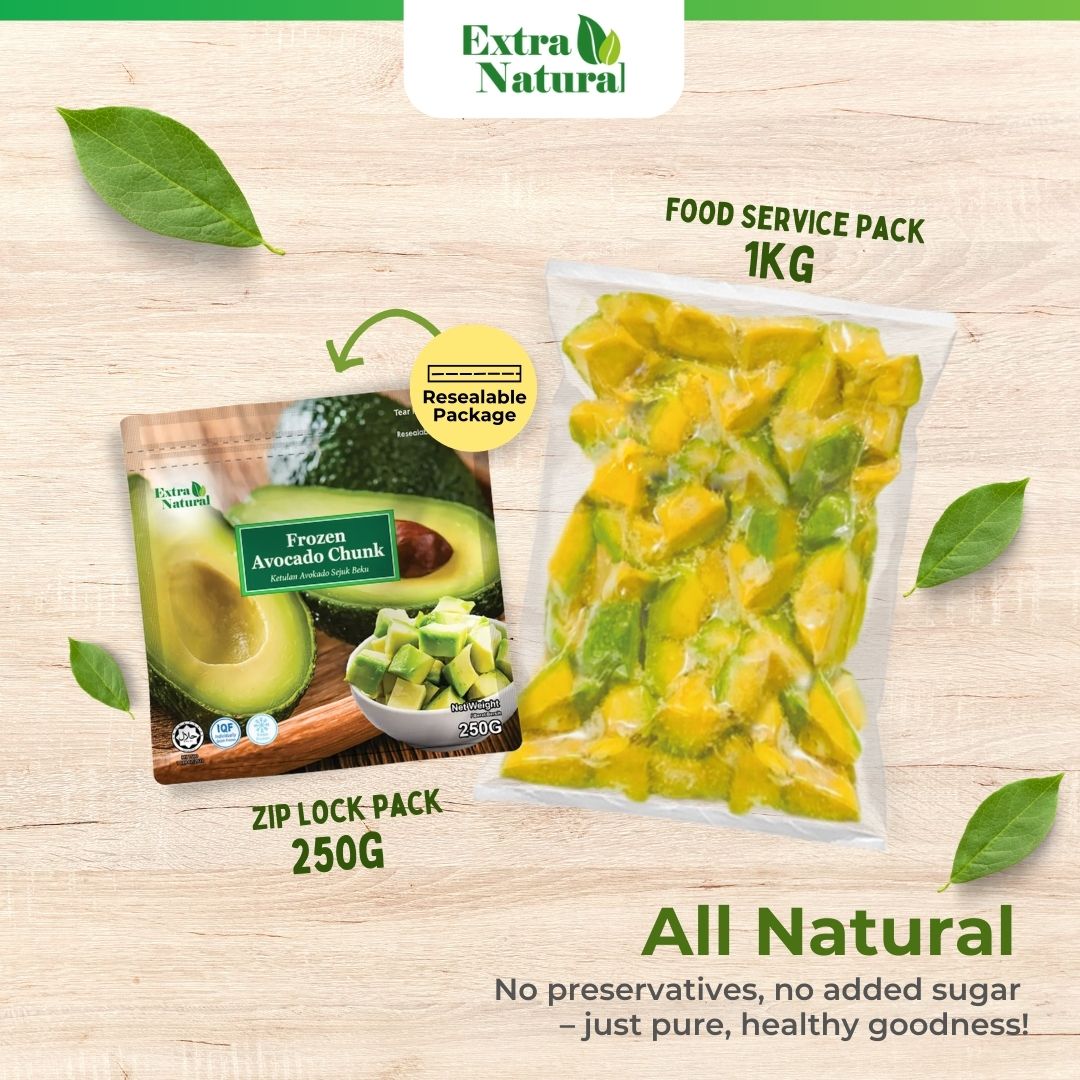 Frozen Avocado Chunk