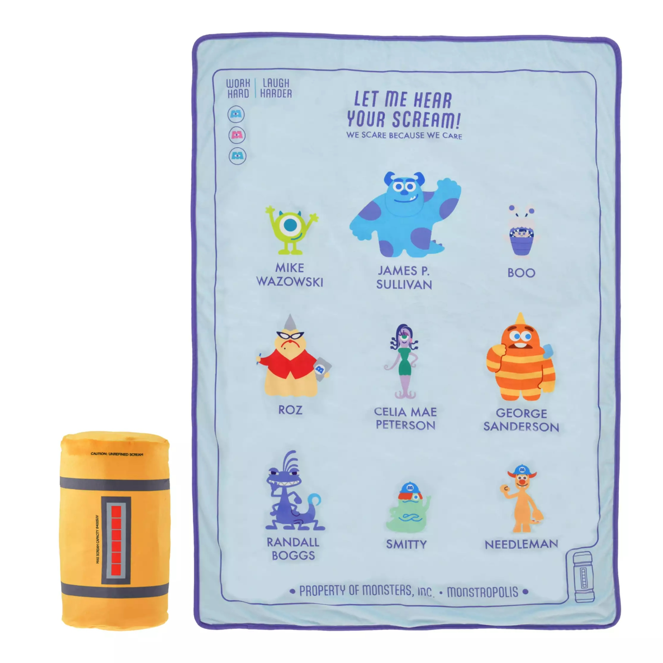🌸 【預訂】Monsters, Inc. Blanket - MONSTERS INC. 25TH