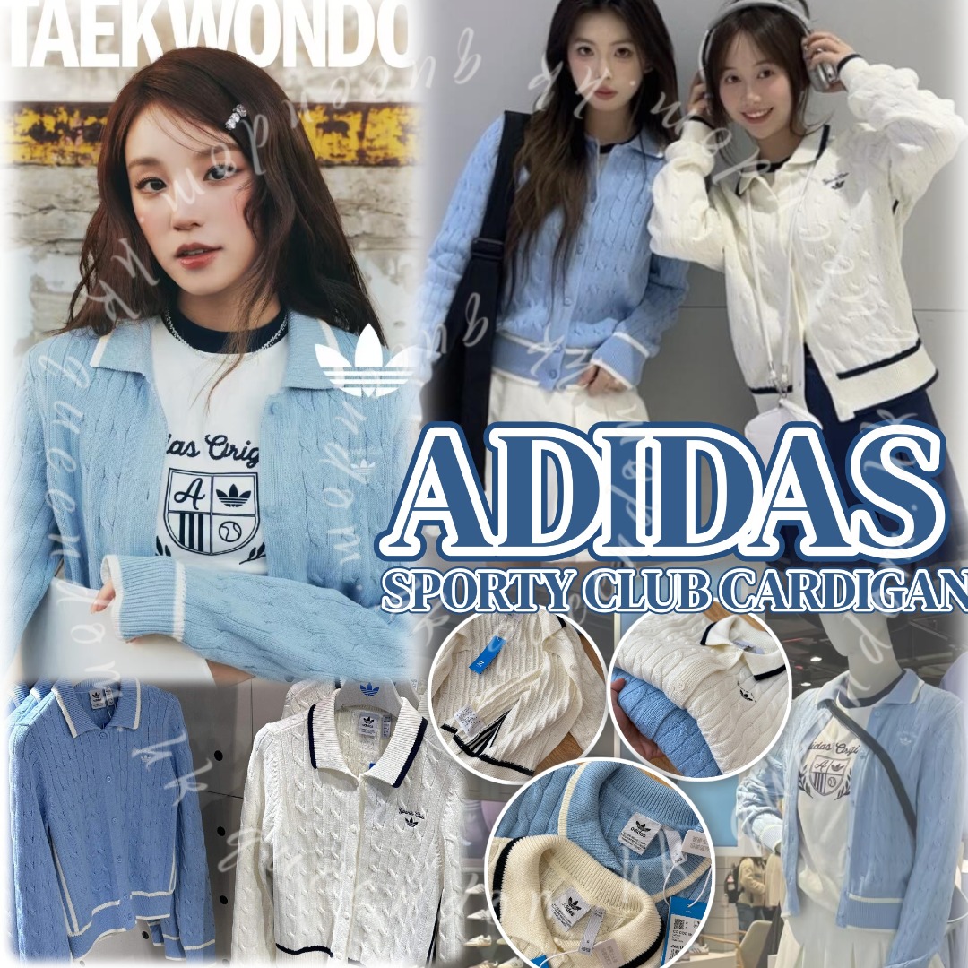 ADIDAS SPORTY CLUB CARDIGAN 開襟冷衫