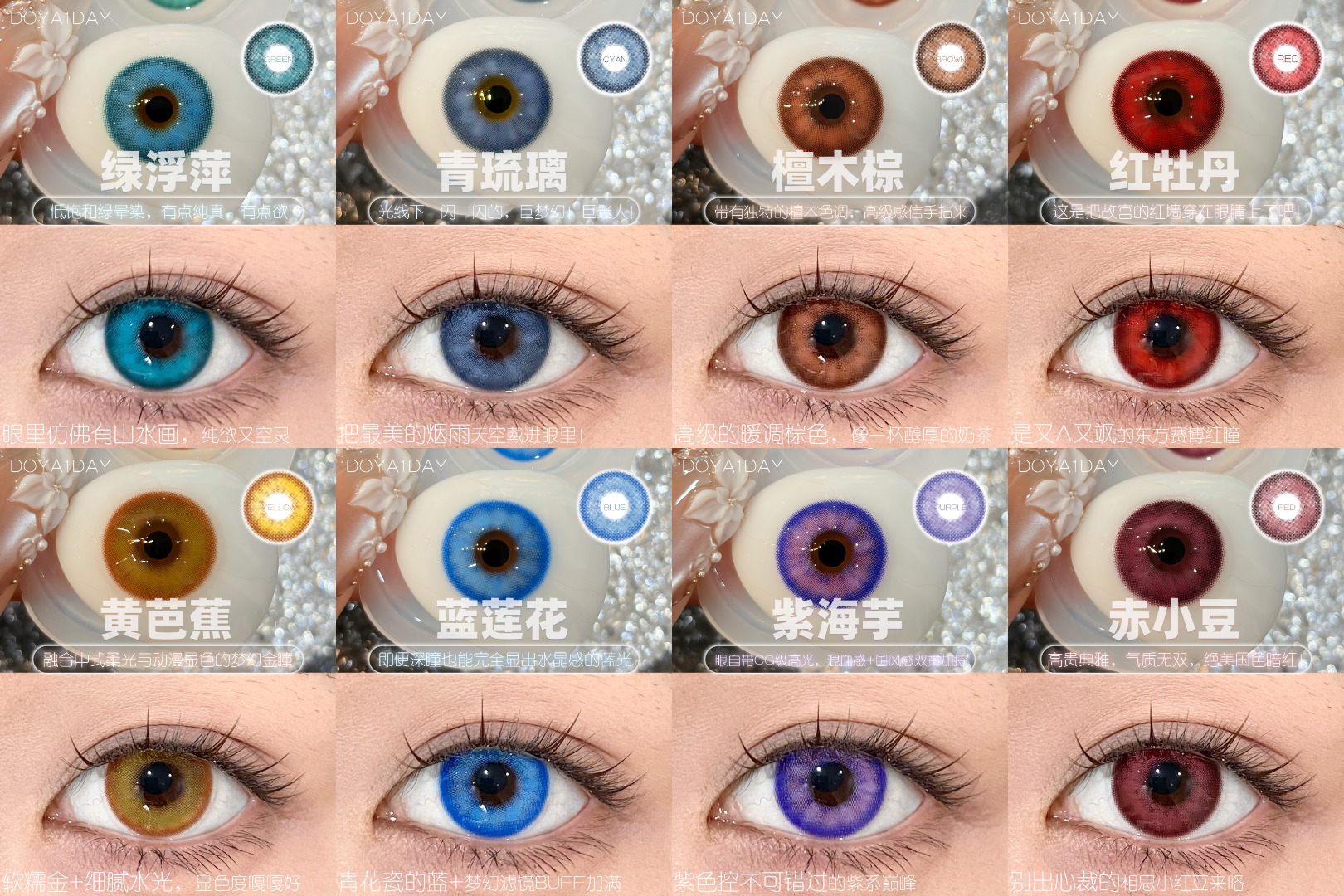 Doya 日拋2片 青花瓷系列