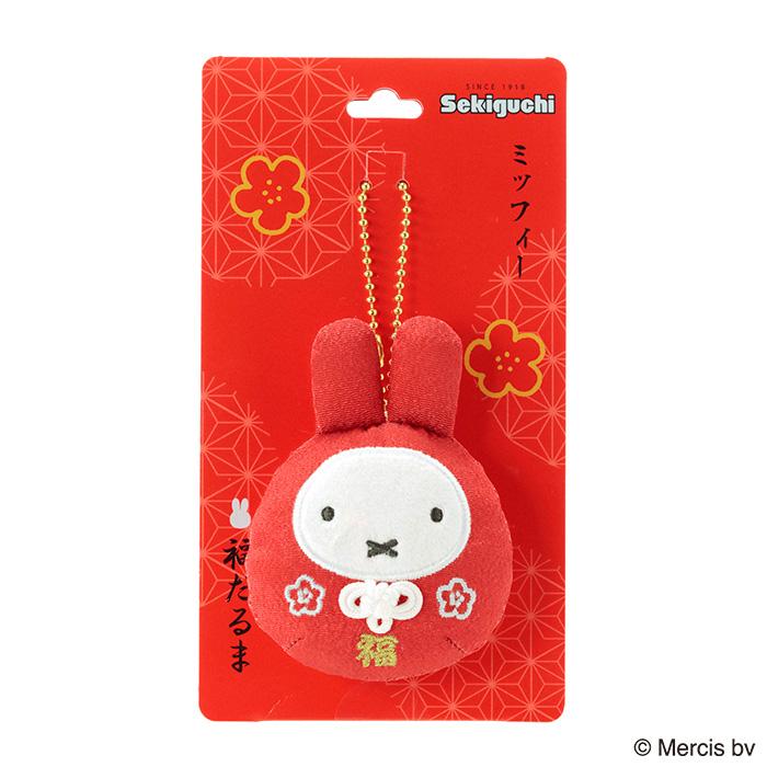 Miffy達磨公仔掛飾