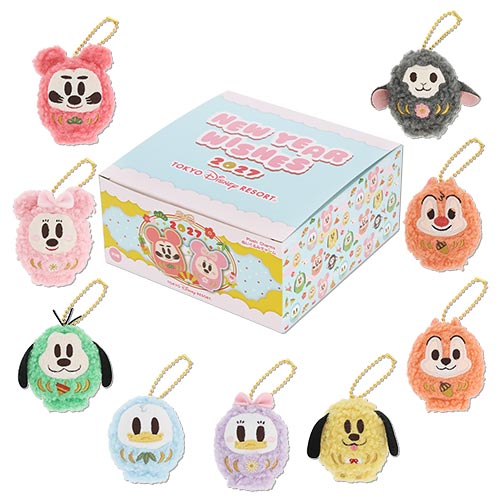 【預訂】TDR New Year 2027 - 全套公仔掛飾