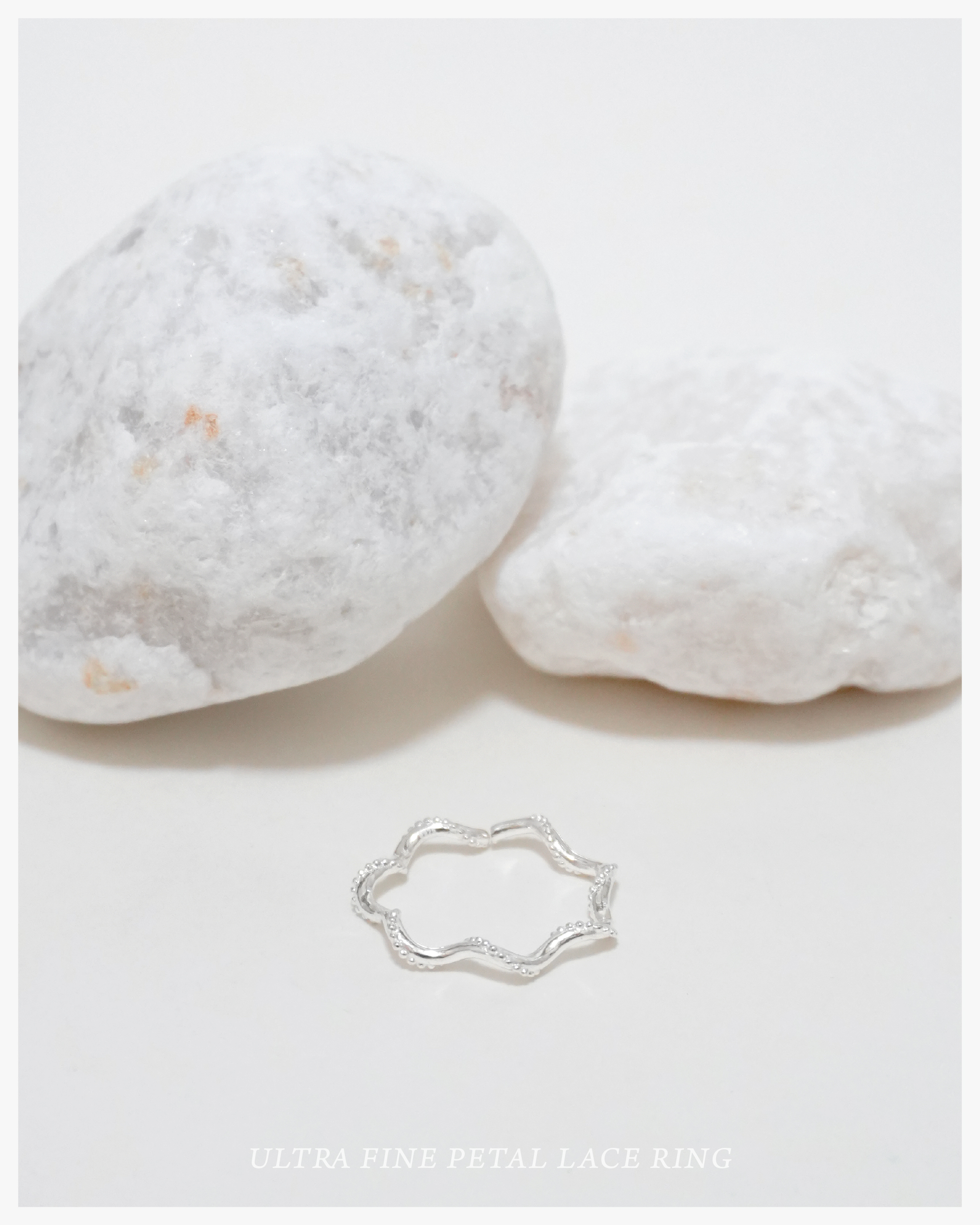 Ultra Fine Petal Lace Ring