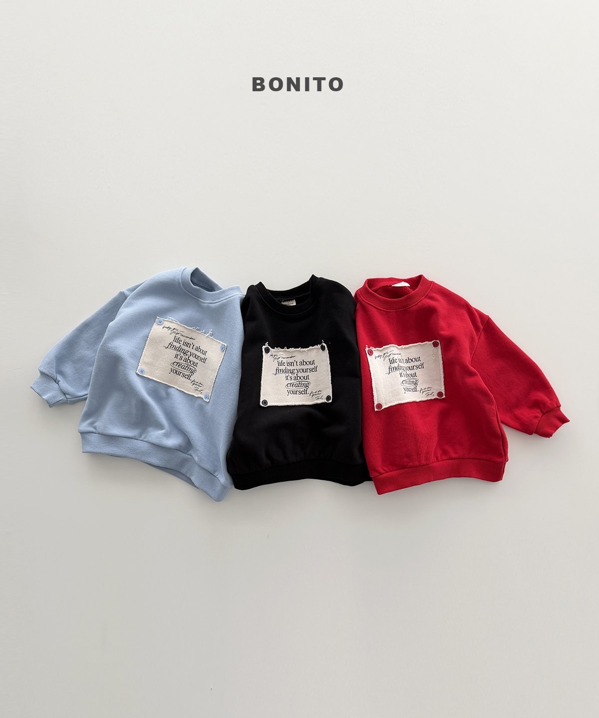 Bonito | Remember Button Sweatshirt