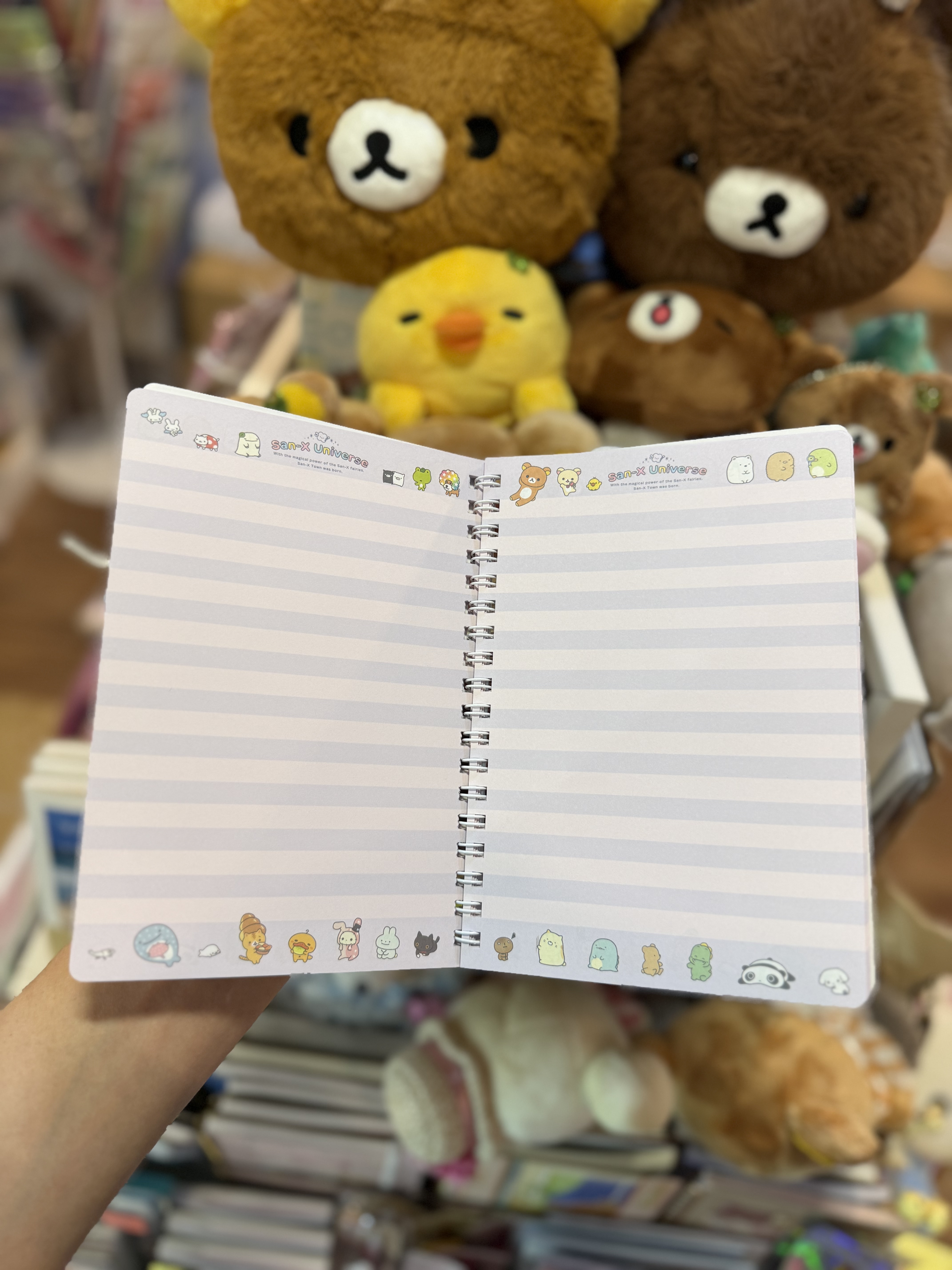 《現貨》全新San-x全員共演系列圈簿