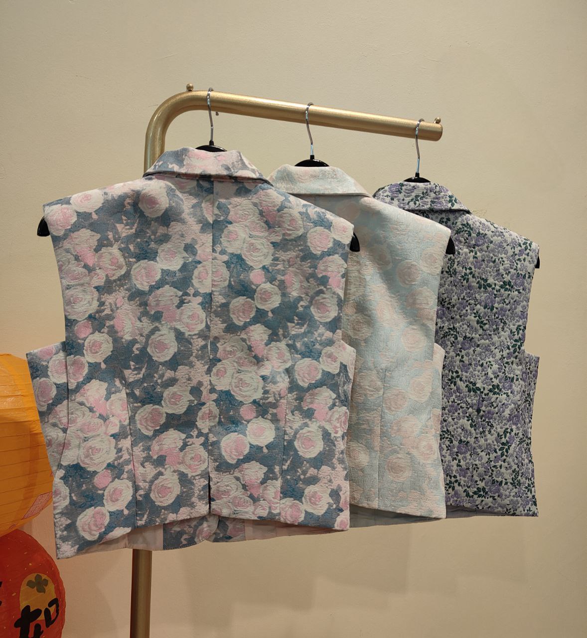 印花翻领上衣 2682