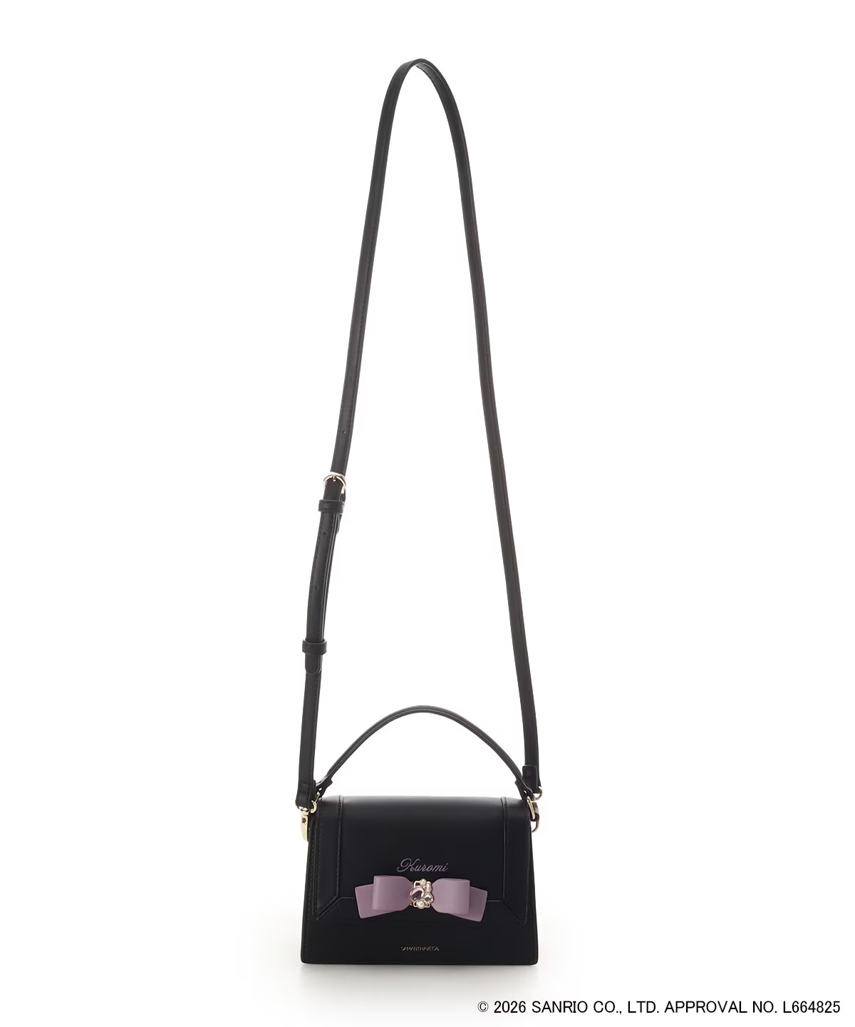🌸 【預訂】Kuromi Mini Shoulder Bag - SAMANTHAVEGA x Sanrio Summer Collection