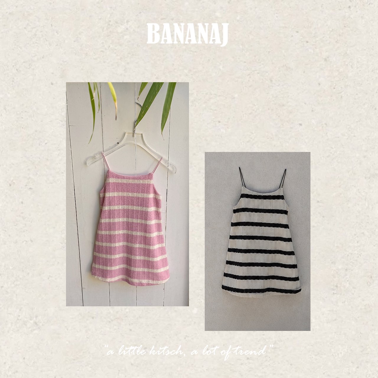 Bananaj | Stripe (Ivory L110-120/XL120-130)