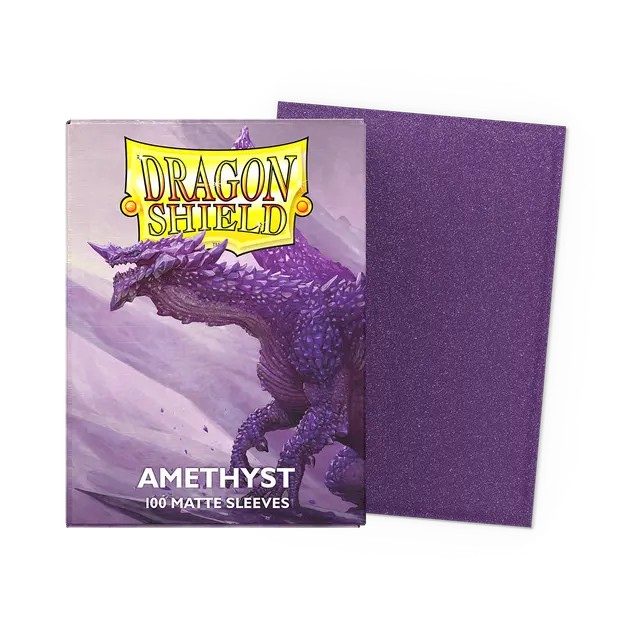 Dragon Shield - Amethyst Sleeves - Standard Size - Matte 100 - AT-11060