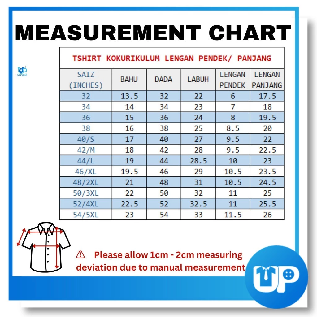 Baju Tshirt Kadet Polis Lengan Panjang Berkolar Biru Tua Kokurikulum Cadet Police Collar School Cotton Uniform Pelangi
