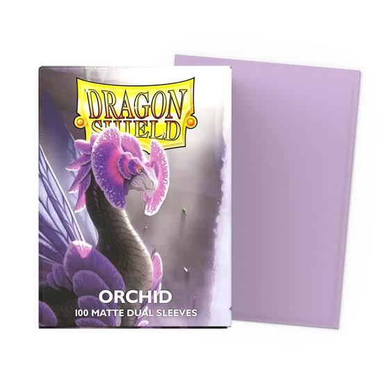 Dragon Shield 100 - Standard Deck Protector Sleeves - Dual Matte - Orchid(Emme) - AT-15041