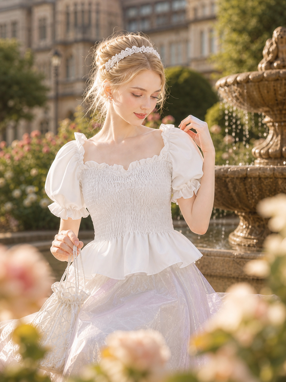 白雪童話告白Princess Victoria Blouse