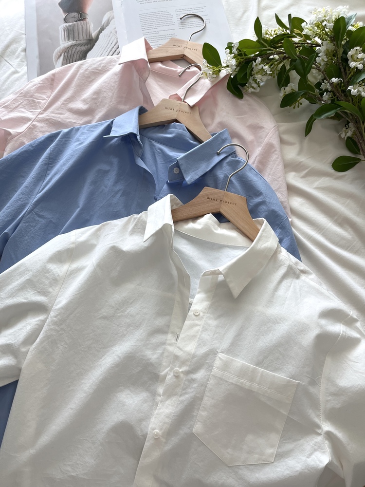 The Oxford Pocket Shirt (Ivory)