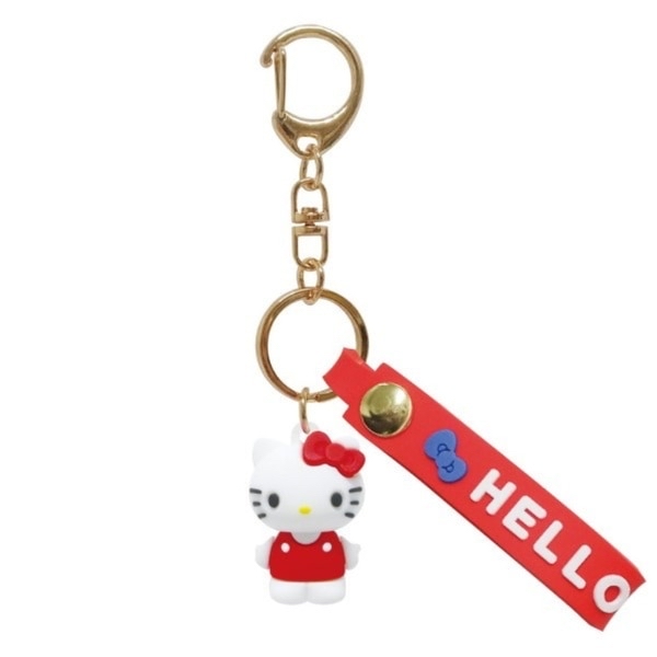 Sanrio kitty 紅衫 鎖匙扣 KT-MA-RD