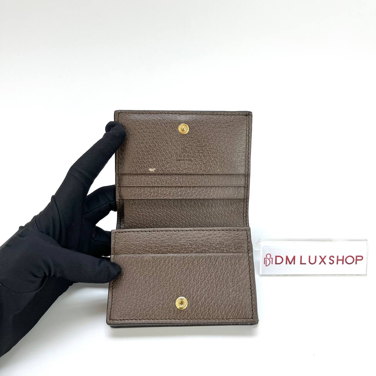 Gucci Ophidia Bi-Fold Wallet GHW