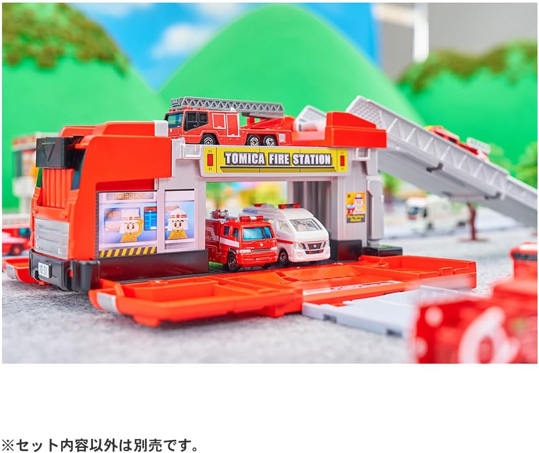 Tomica 消防車 變形梯消防車｜Takara Tomy 多美卡 合金車玩具｜兒童消防車 玩具車 Vbuy