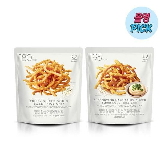 🇰🇷韓國 Delight Project 魷魚絲系列🦑2包