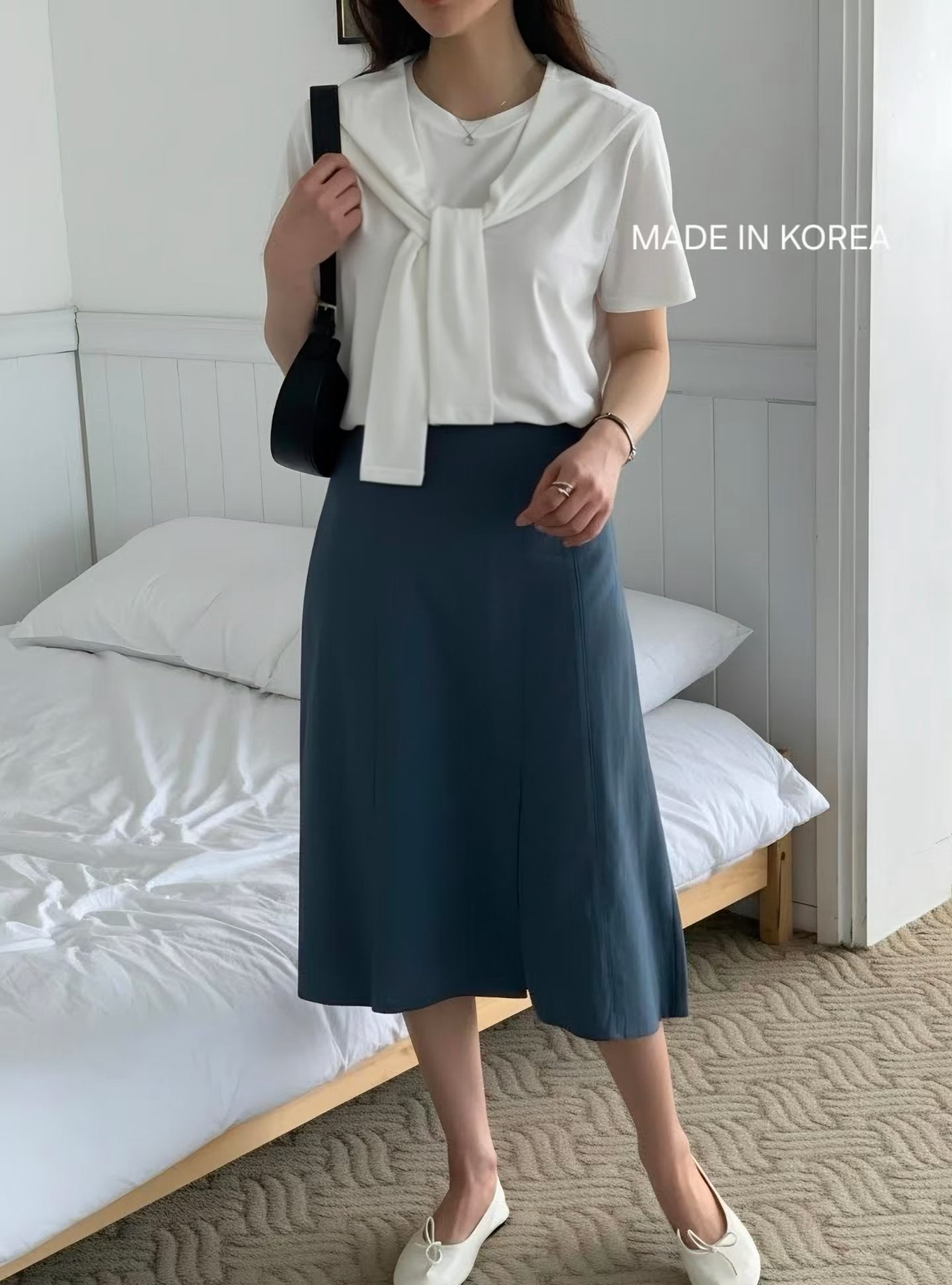 G6226 韓國🇰🇷Tee+披肩Set