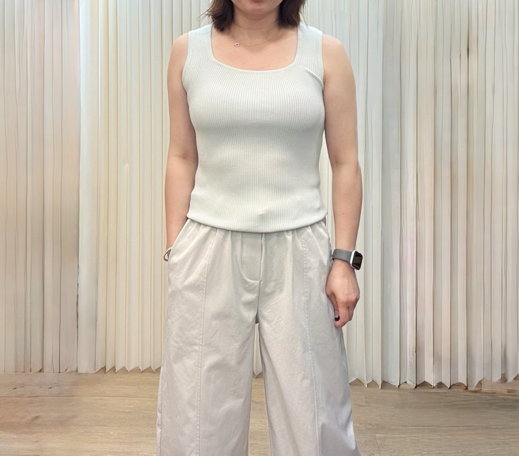 韓國U領針織背心 M585 04Pe58160