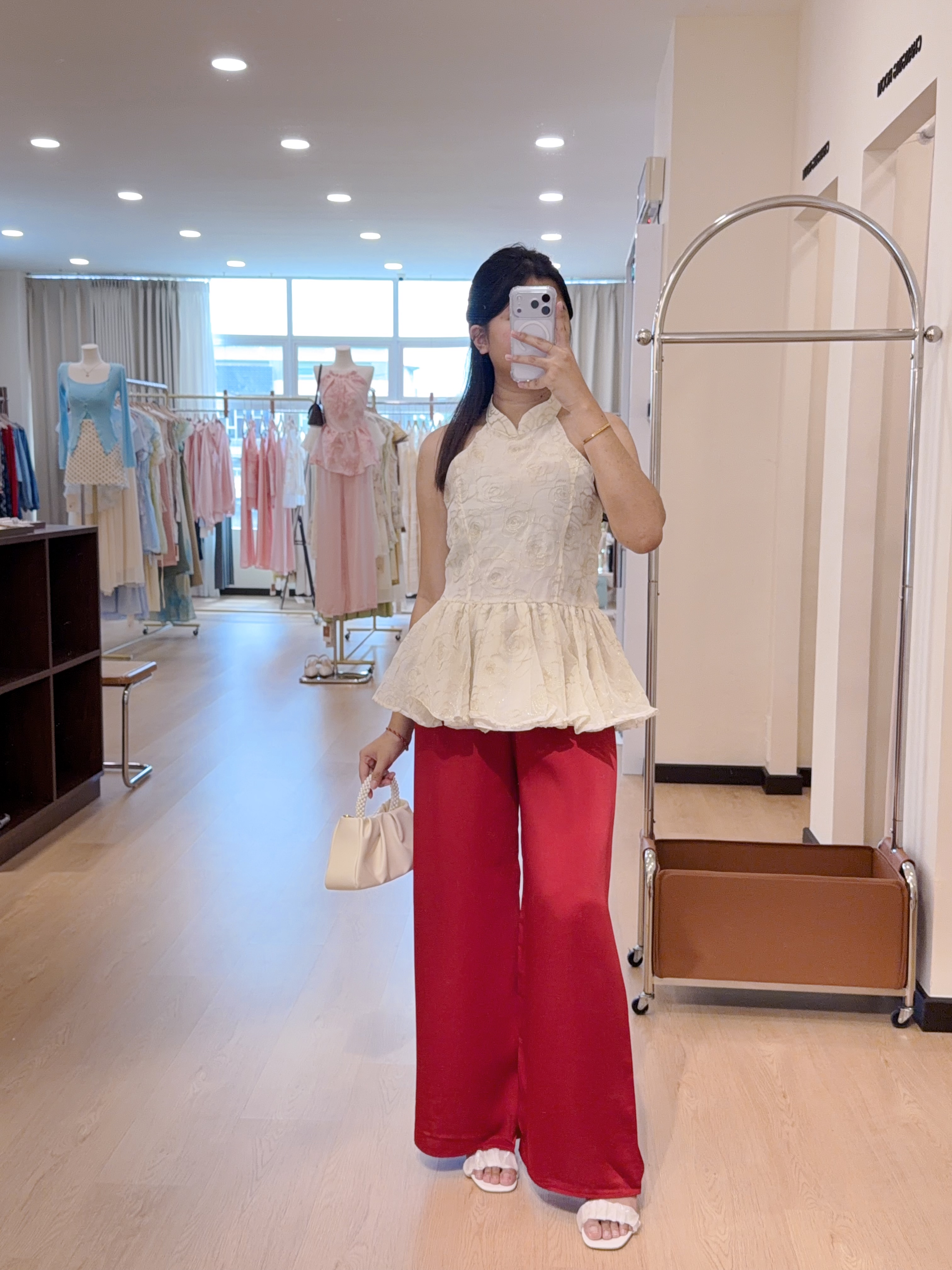 A111新中式套装旗袍