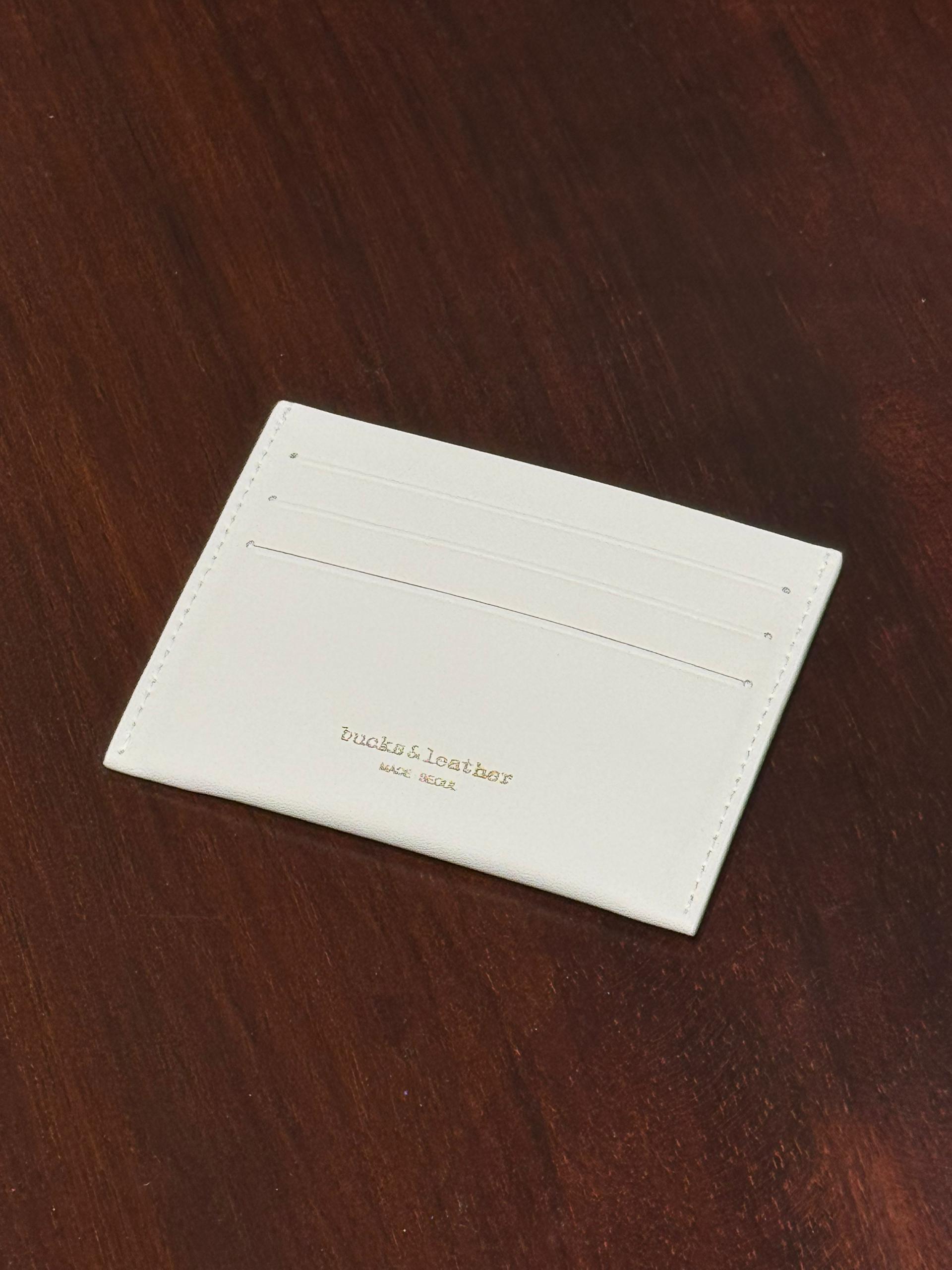 Bucks & Leather Linéa Card Wallet