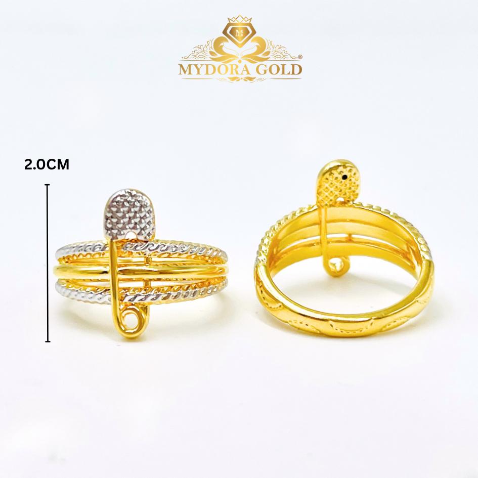 MYDORA Cincin Safety Pin Premium (5G) l EMAS 916/22K