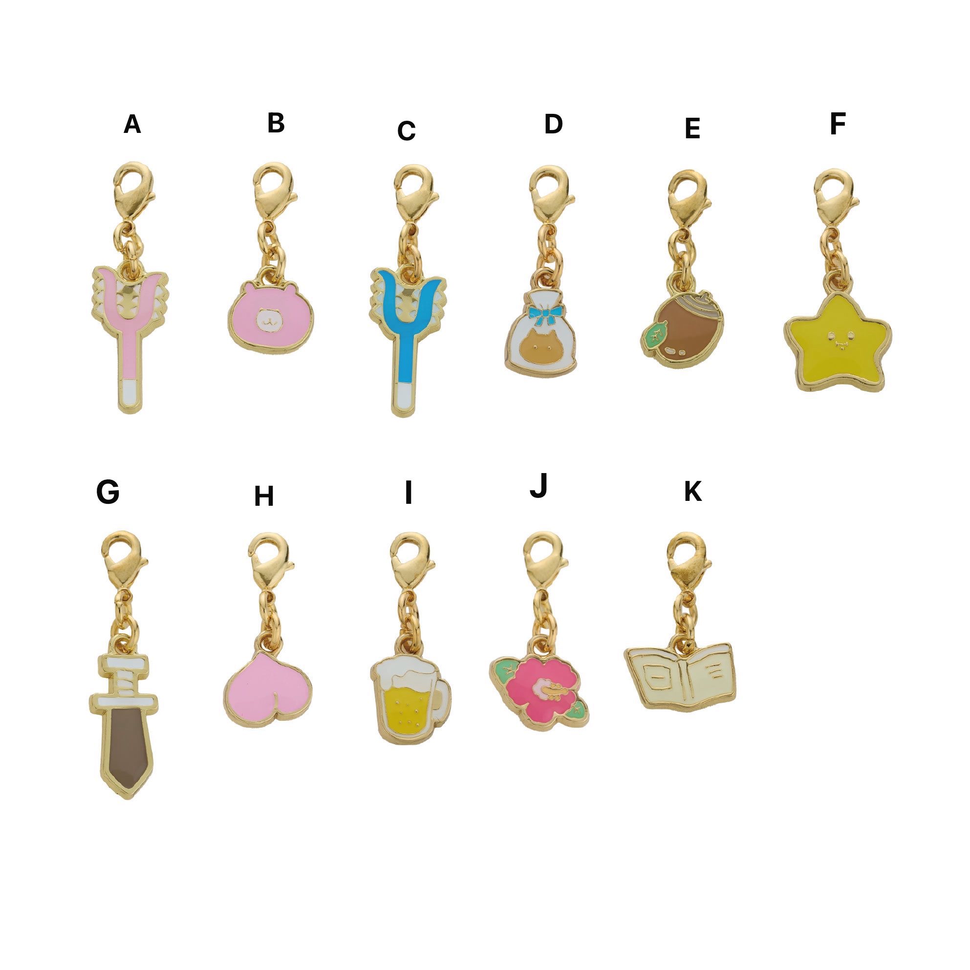 四月連線貨品 - 日本CHIIKAWA PARK DIY小掛件（可以扣筆袋扣之類）