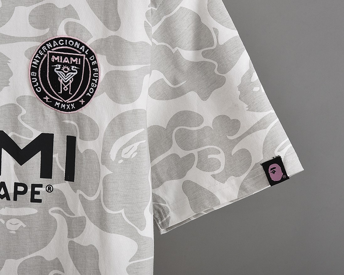 BAPE x Inter Miami CF Camo Tee