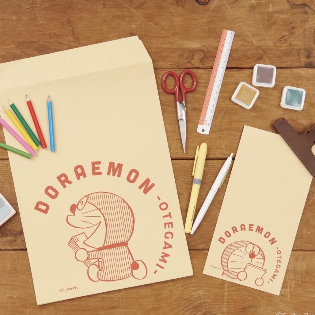 Doraemon日本郵局限定 信套套裝｜預訂