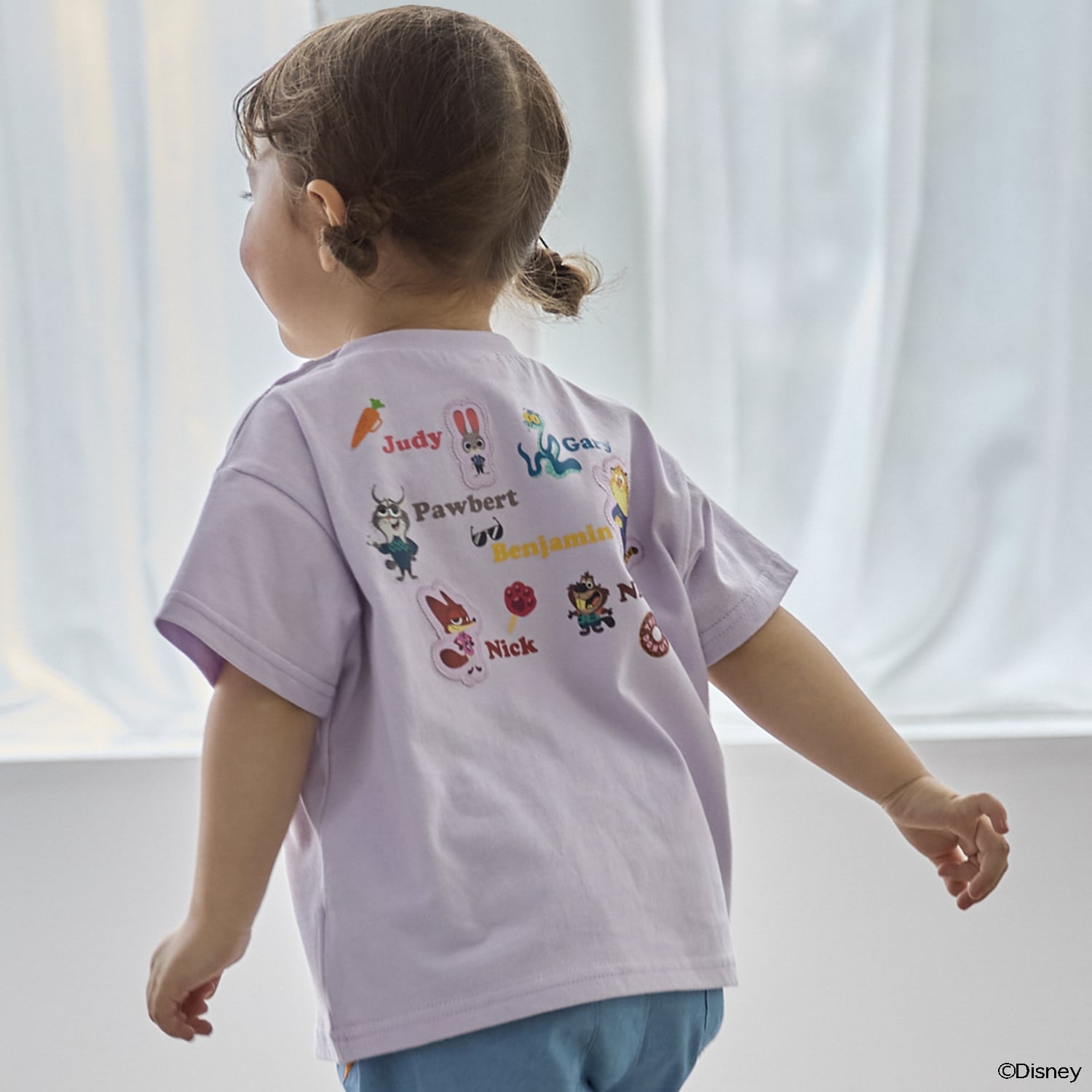 🆕【⭐訂購⭐】 🇯🇵日本直送🌀#Zootopia 接觸涼感 貼花、刺繡 短袖 tee［3款選］🌀 [ELFA-0134][260716]