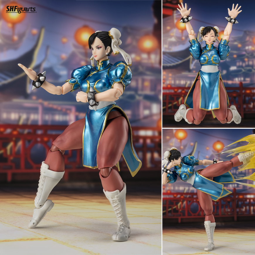 (預訂訂金 $100) (總價 $378) Bandai S.H.Figuarts Street Fighter Chun-Li -Outfit 2- SHF 街頭霸王 SF 春麗 -服裝 2- (再版) (行版)