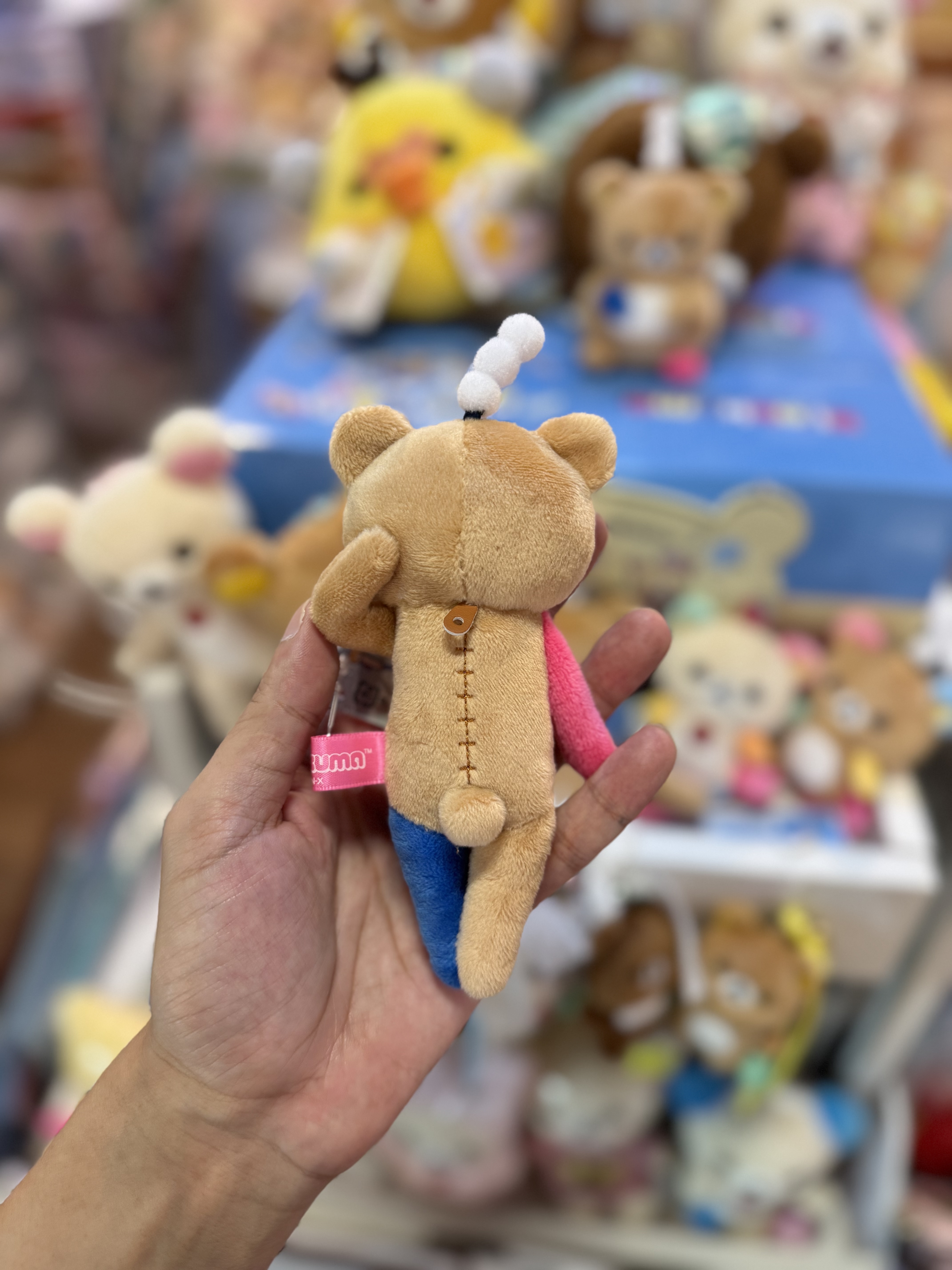 《現貨》全新日本專店限定實驗室系列rilakkuma 手玉公仔
