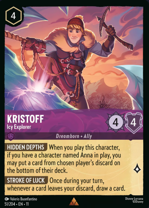 51/204 Kristoff - Icy Explorer R