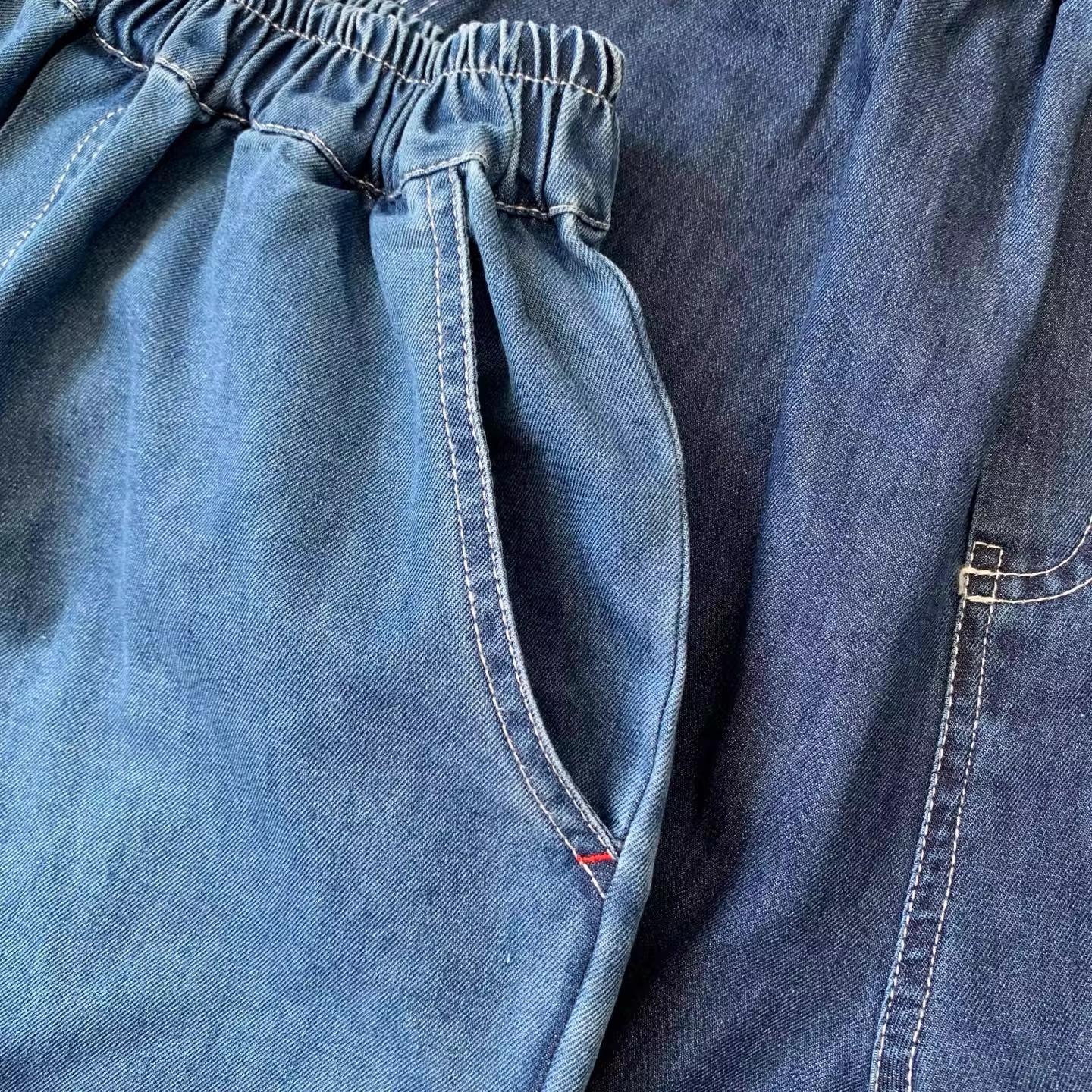 0330 Danton 薄款寬鬆休閒鬆九分牛仔褲 5月頭