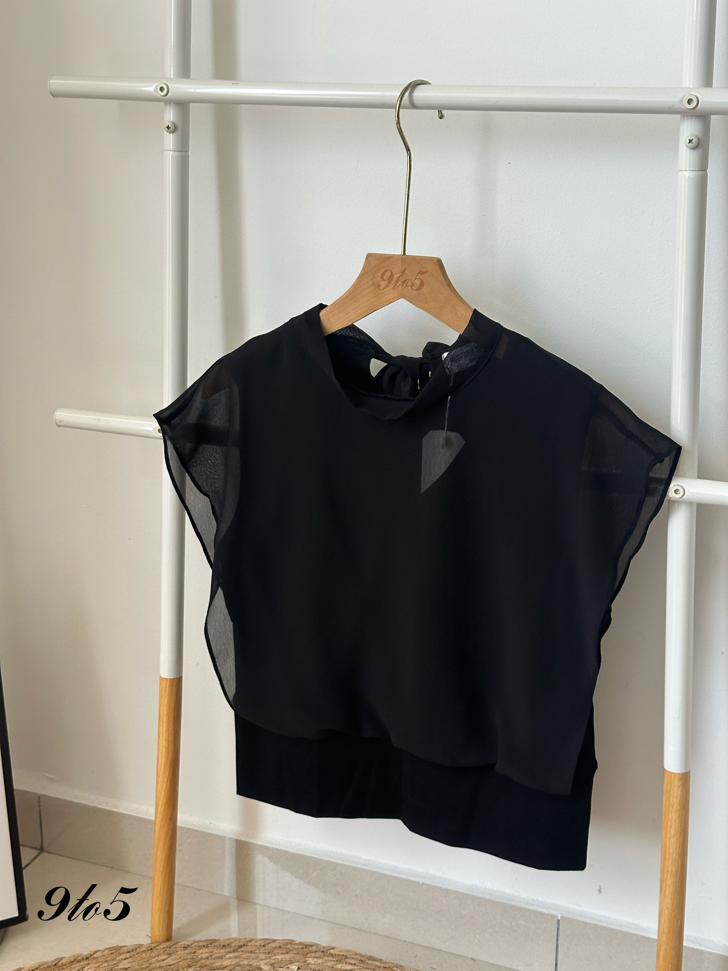 T3988 Fake Two-Piece Top - 3 Colors 