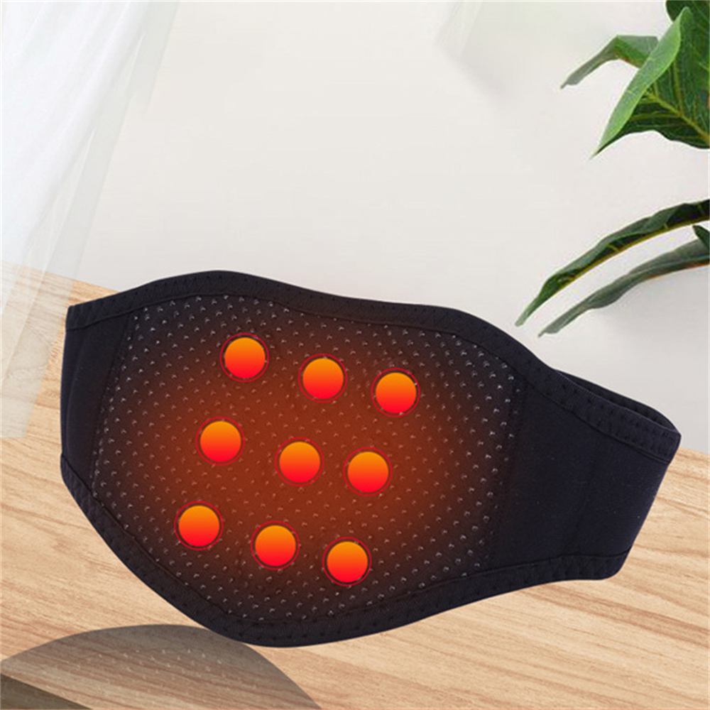 磁石自發熱護頸帶 勁椎熱敷 頸套 熱敷 保暖頸椎 [平行進口] HK2685