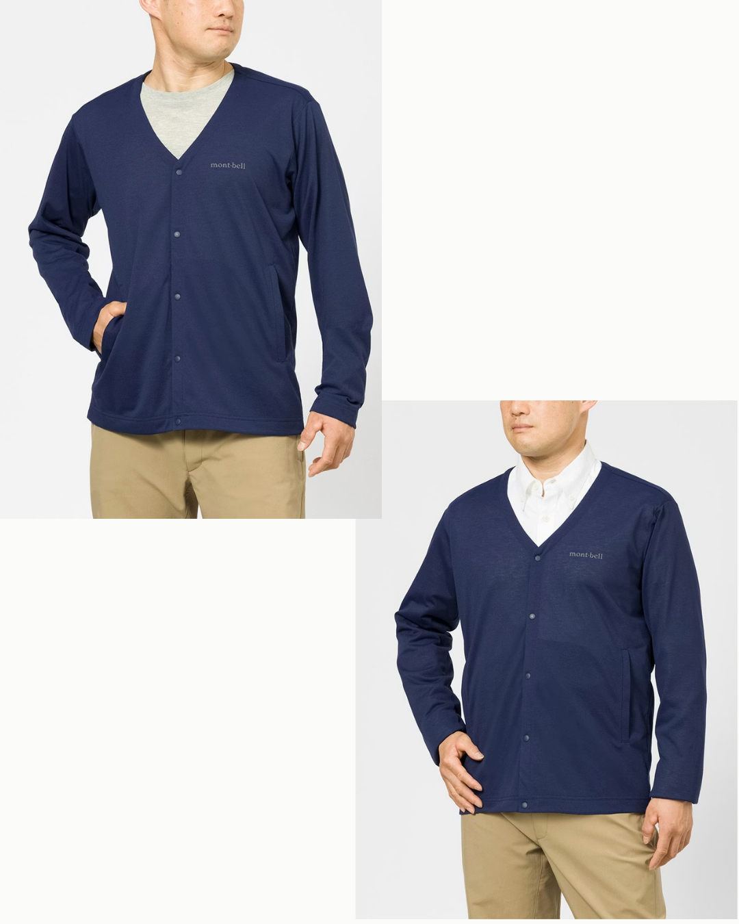 日本代購【 2026秋冬新產品 日本直送 montbell  男裝 Wickron WIC. 快乾透氣防UV外套 Cardigan Men's 】