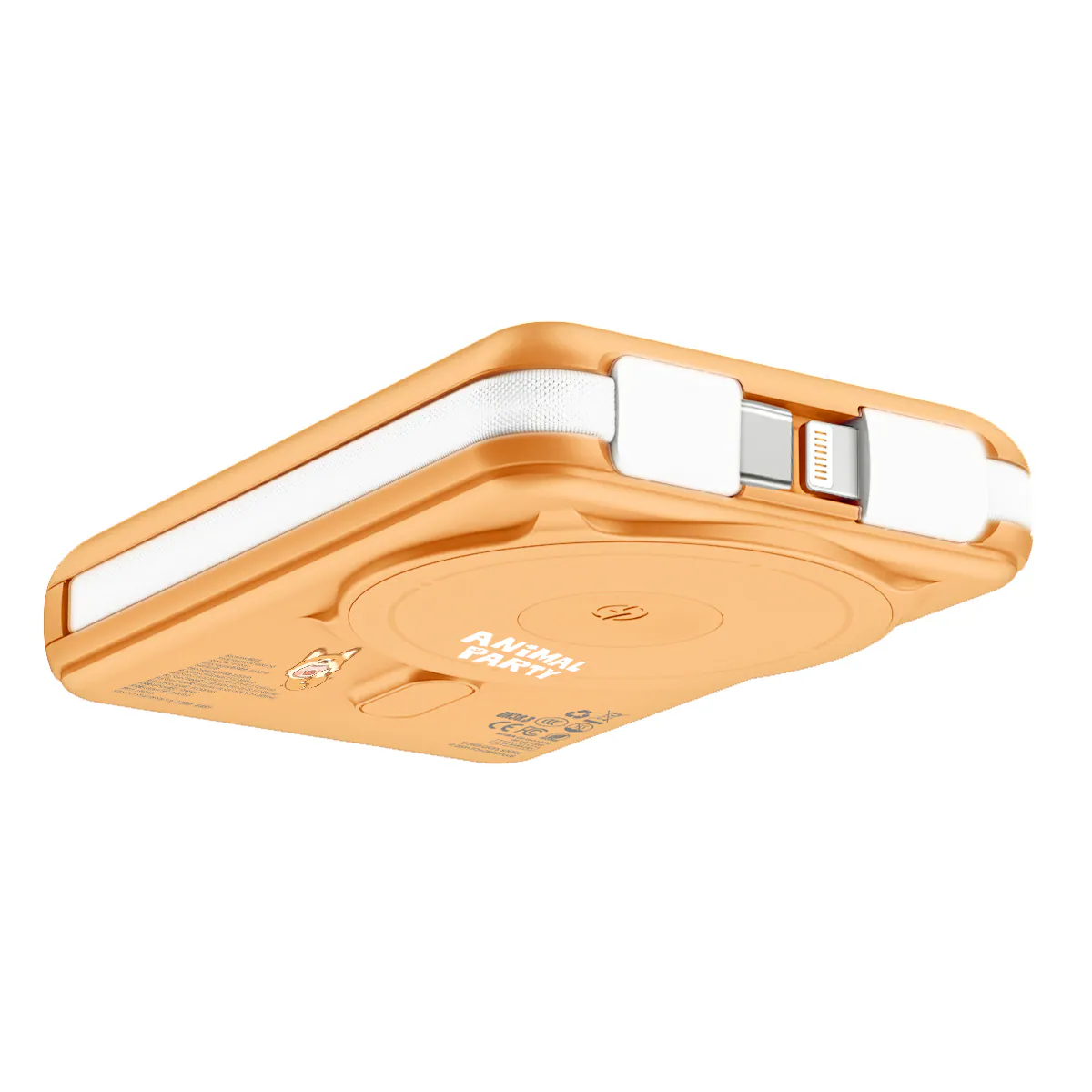 CCC | 3C認證 XPower x 罐頭豬LuLu🐷M10C+ 6合1 10000mAh多功能迷你20W PD3.0+ 磁吸無線快充移動電源