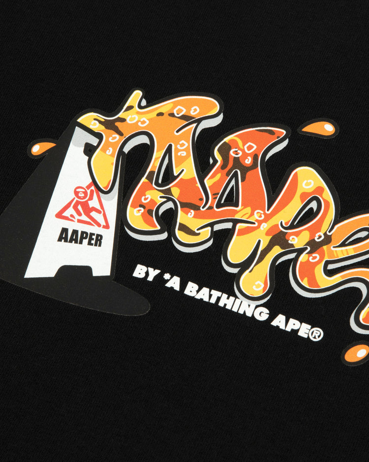 Graphic tee with aaper design (10030A)