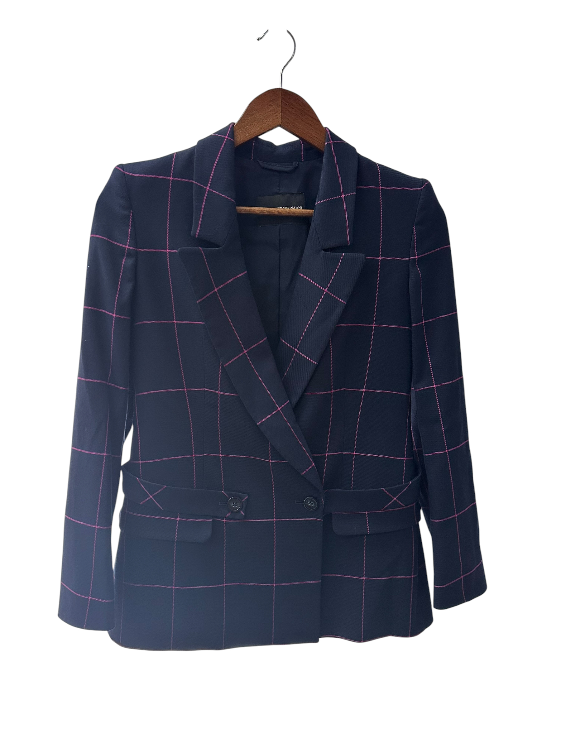 Pre-owned EMPORIO ARMANI Checked Blazer + Trousers/ Product Code: 061901