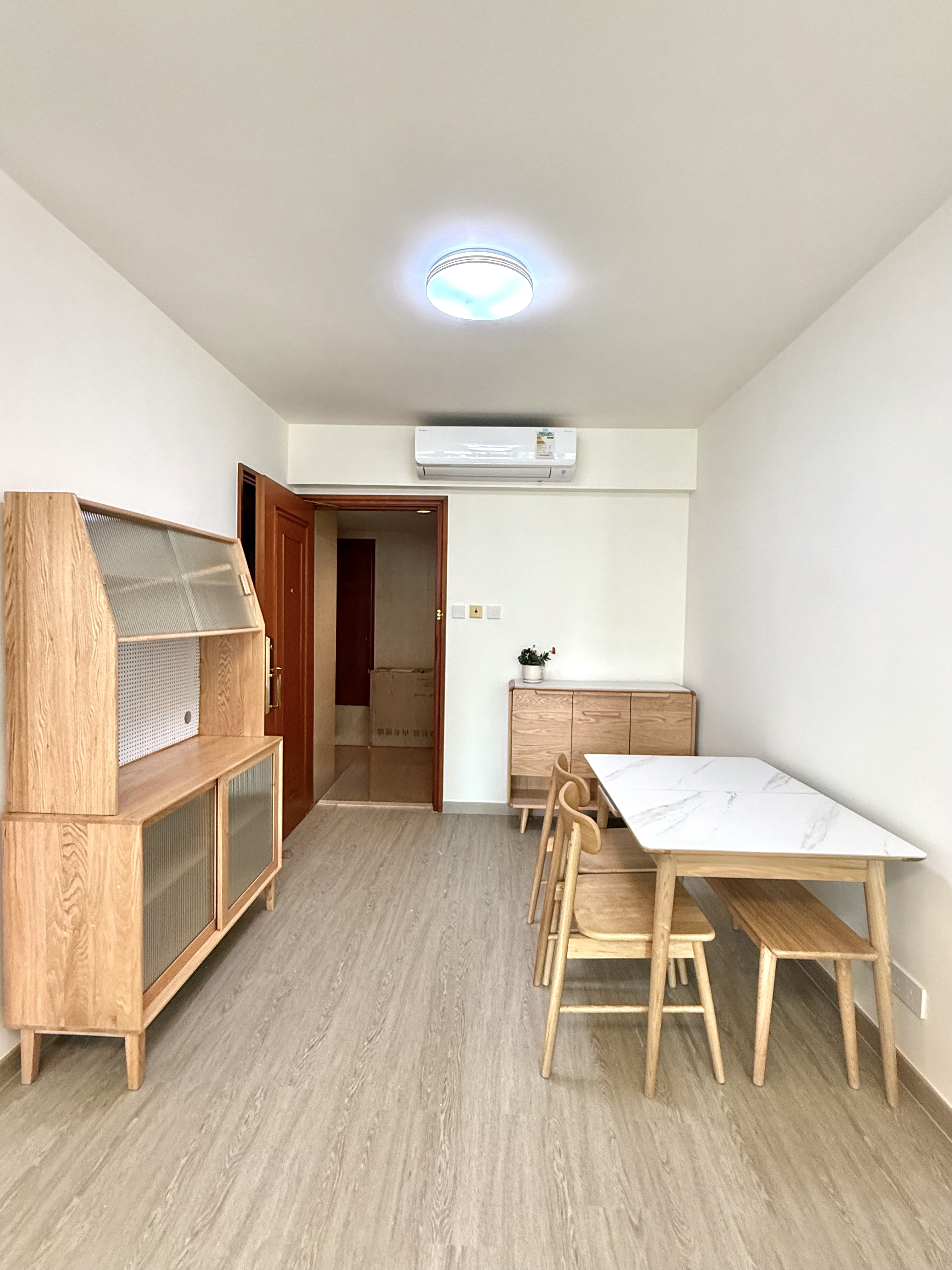 #期間限定優惠 PEAK半自動升降伸縮餐桌