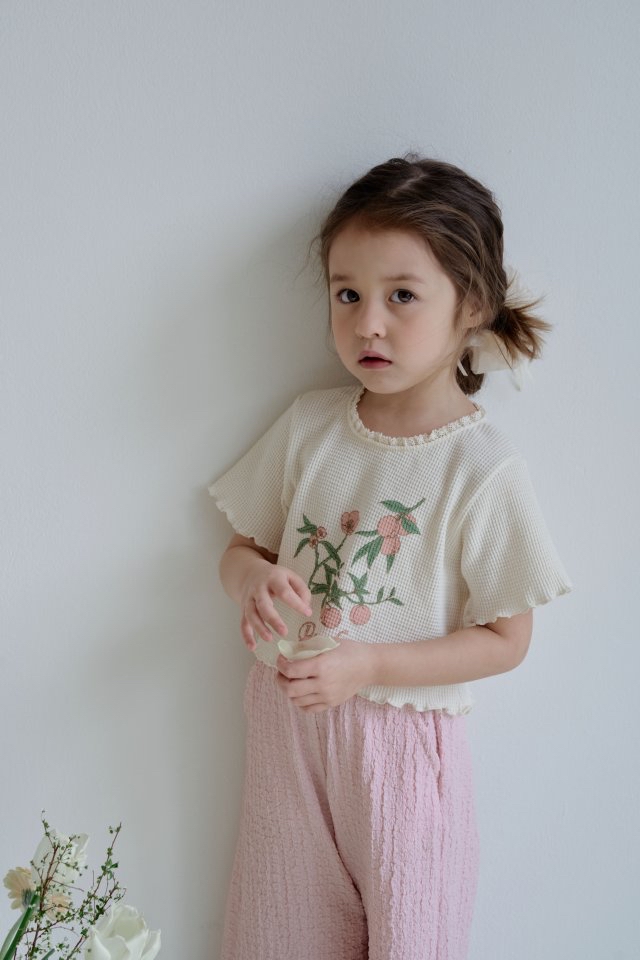 Momoann | Flower T ( Ivory size 7(100-105)/size 9(105-113)
