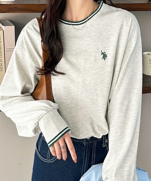 日本直送 限時特價優惠中  U.S. POLO ASSN. LOGO 刺繡 長袖 四色