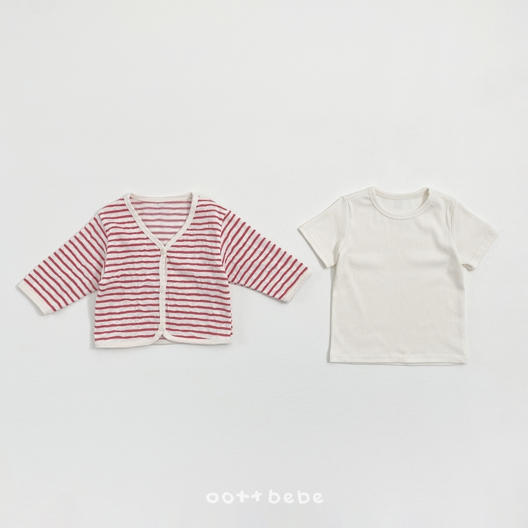 🇰🇷oottbebe tee+外套 set