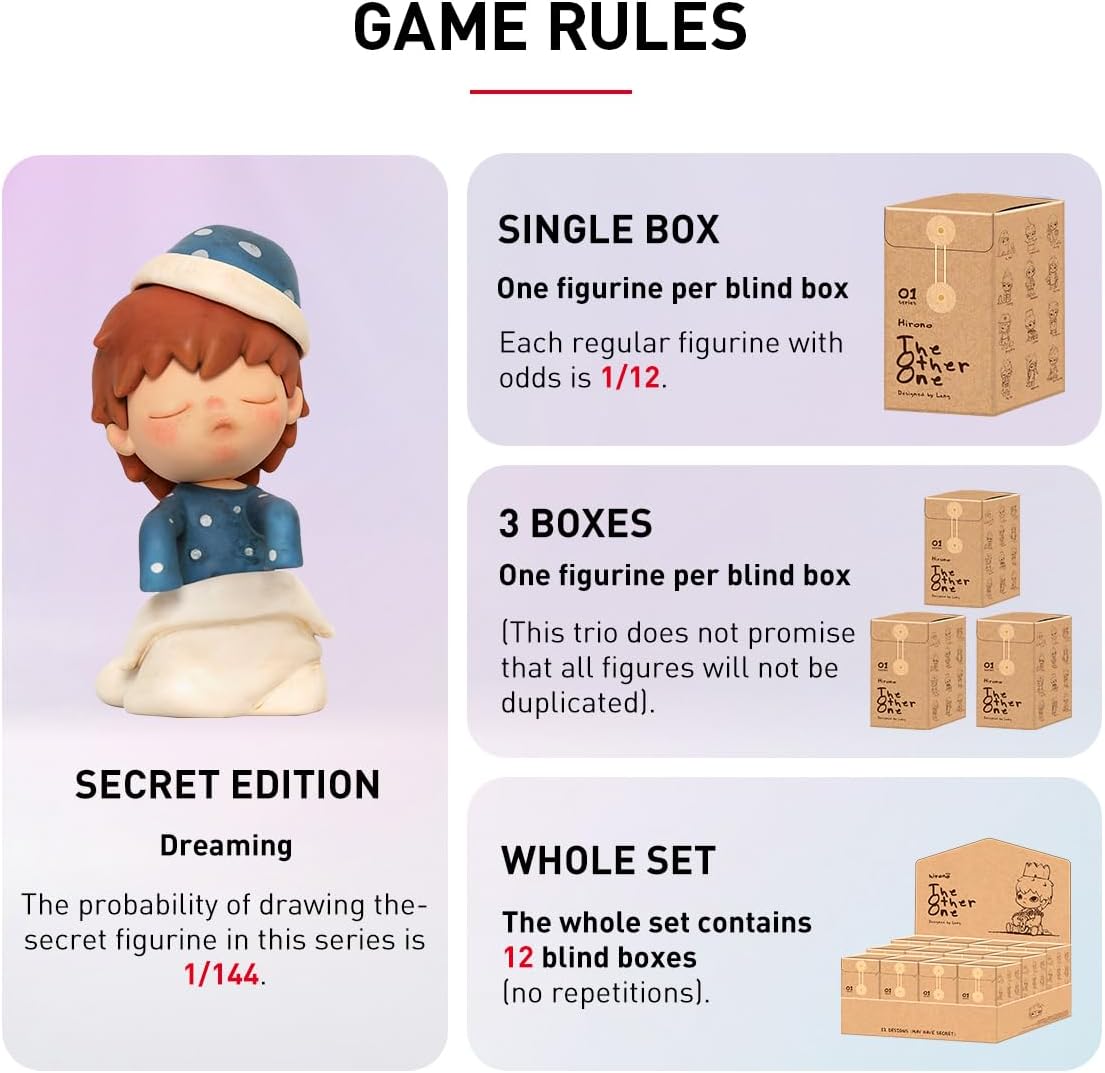 [Hirono] The Other One 另外一個系列盲盒 (日版) | 1件
