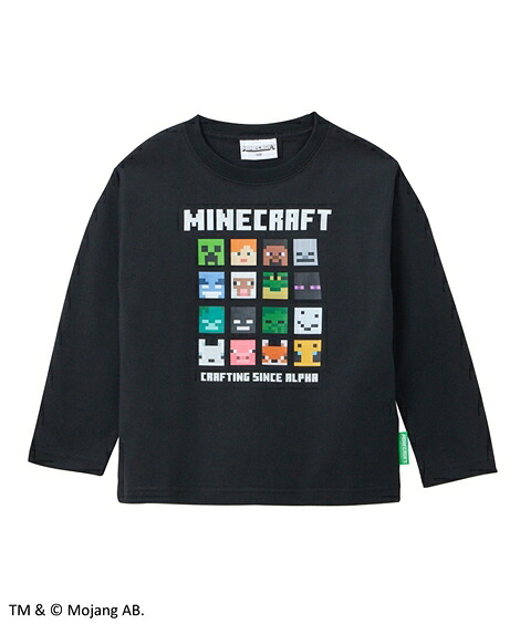 🆕【⭐訂購⭐】日本直送 🇯🇵🌀#Minecraft 長袖 tee［4款選］🌀[PLIA-0152] [261021]