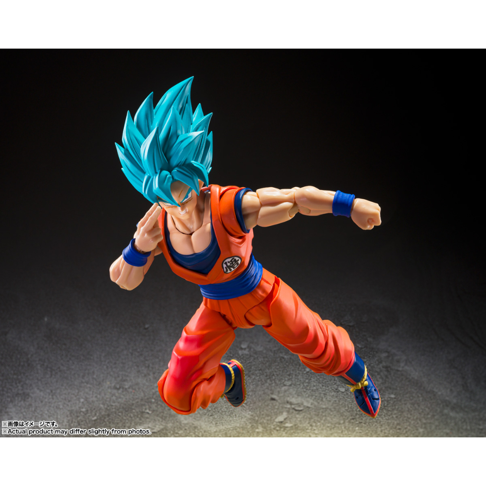 INCOMING SHF Dragon Ball SSGSS Goku Blue Power Transcending Limits