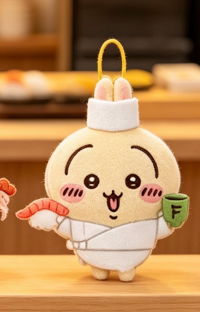 ［12月尾到貨] 焼肉・お寿司・カニマスコット景品掛飾