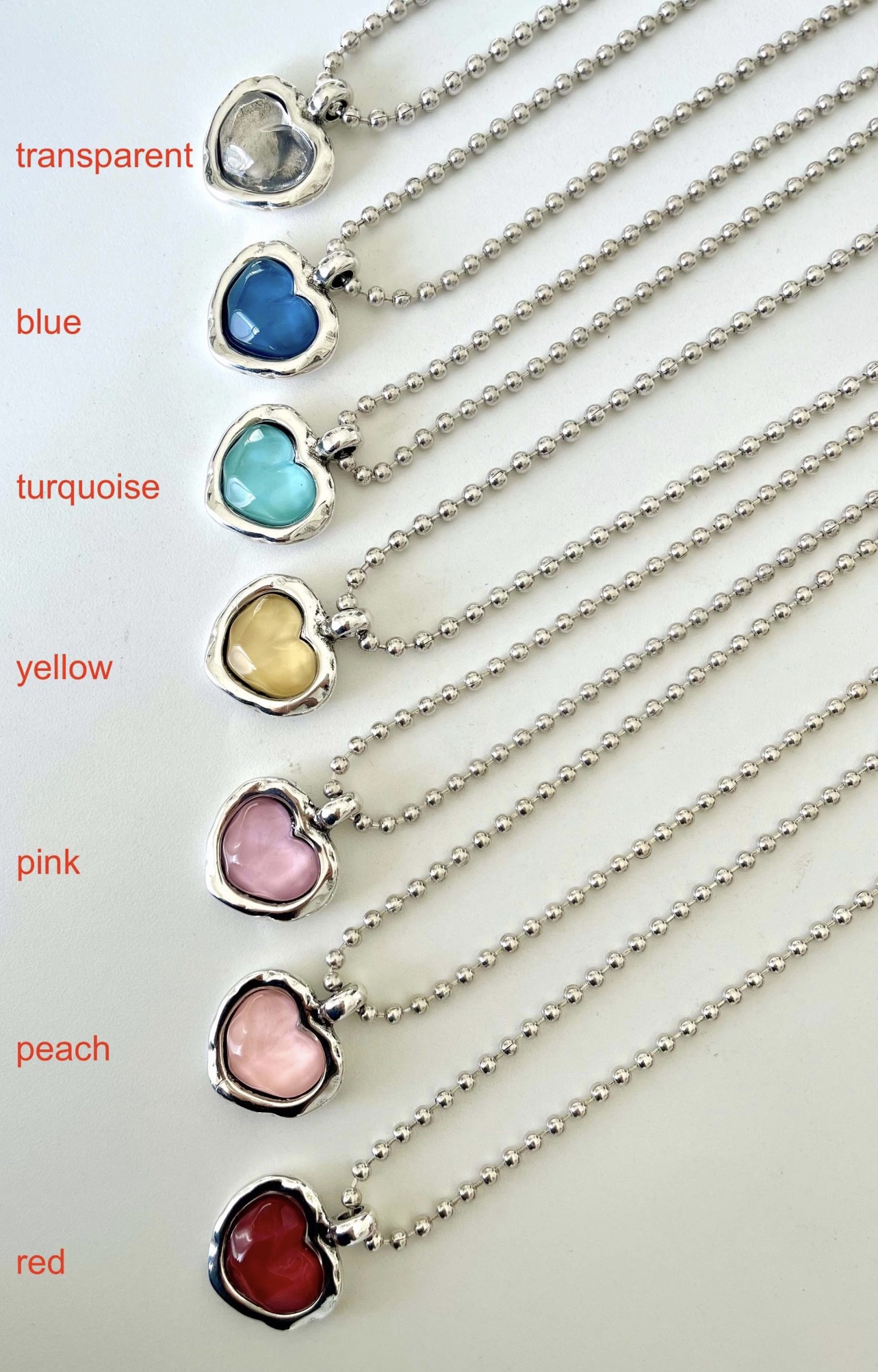 🇪🇸Otro Accesorio Summer Heart Necklace 